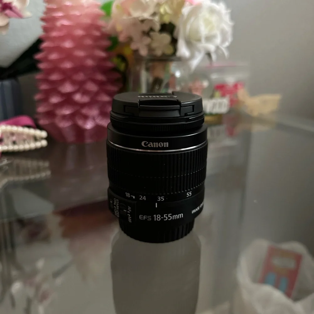 Canon EOS Rebel T7 Digital Camera with 18-55 mm and 75-300 lens